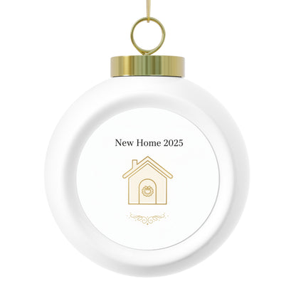 Christmas Ball Ornament New Home 2025