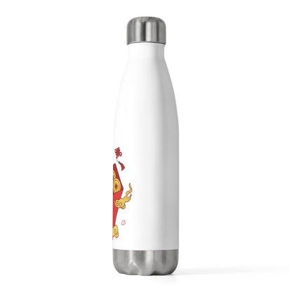 Red Envelope Horse Emblem | 20oz Insulated Stainless Steel Tumbler | Lunar New Year 2026 Gift for Family & Friends | Gold Foil Red