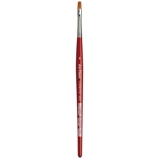 COSMOTOP-SPIN Silkpainting Brush, Synthetic, Watercolor, Flat, Size 4