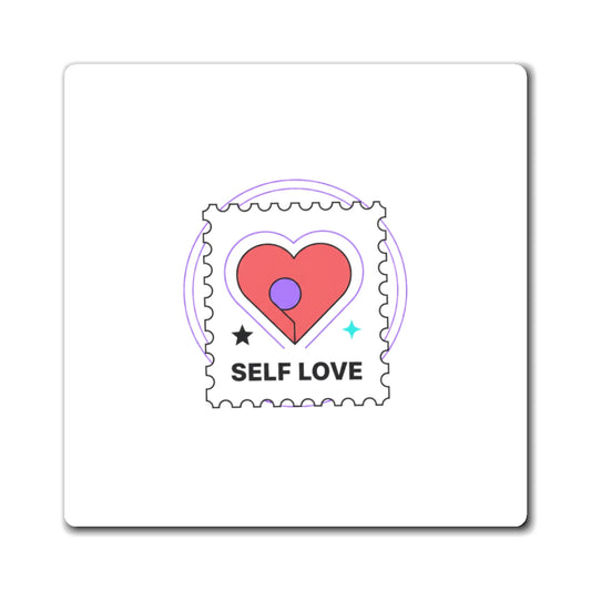 Stamp Heart Impression | Aesthetic Sublimation Magnet Set | Galentine’s & Valentine Gift for Gen Z | Minimal Y2K Vibe