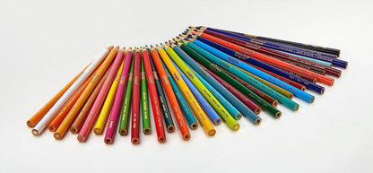 Colored Pencils (36Ct), Kids Pencils Set, Art Supplies, Great for Coloring Books, Classroom Pencils, School Supplies, 3+