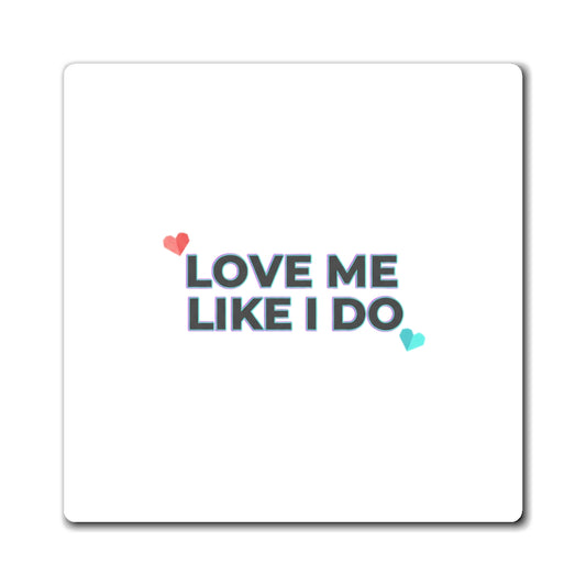 Self Love Gradient Quote | Aesthetic Sublimation Magnet Set | Galentine’s & Family Gift | Y2K Gen Z Valentine Vibes