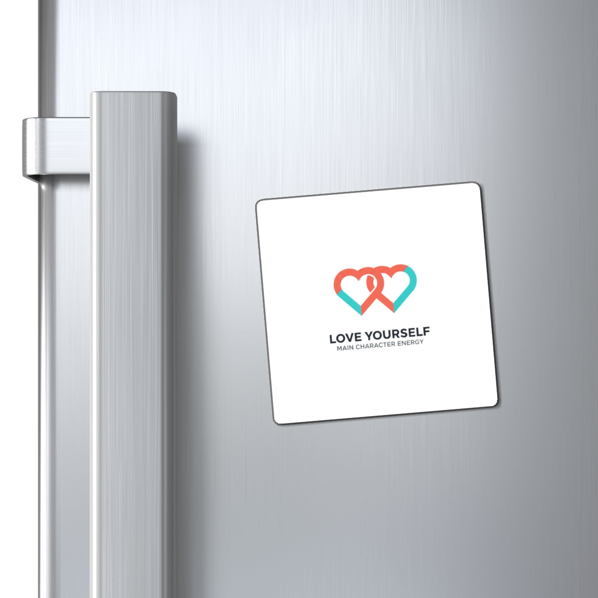 Minimal Love Heartline | Minimalist Valentine Magnets for Locker & Fridge | Galentine’s & Couples Gift | Clean Modern Aesthetic