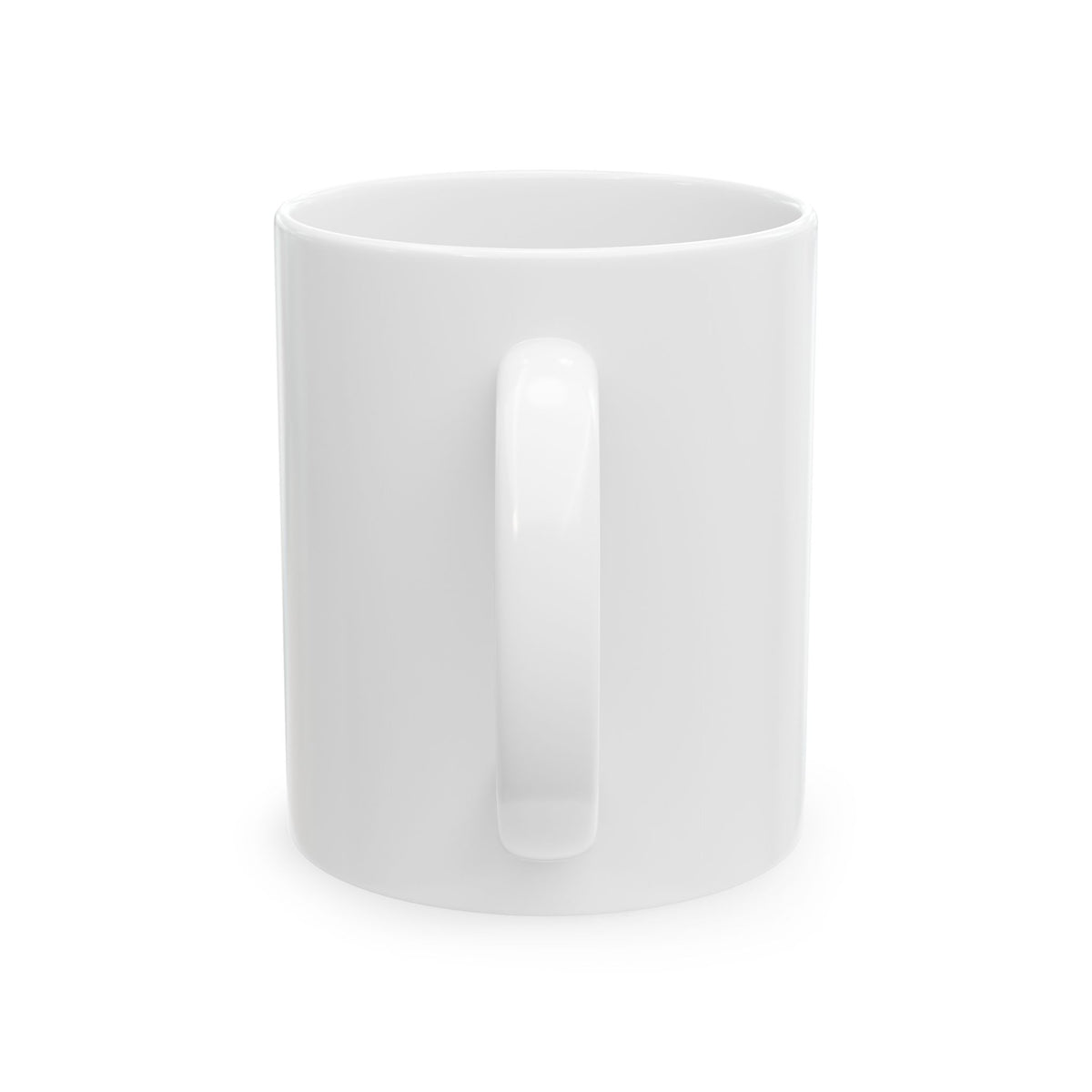 Minimal Love Line Art Hearts | 11oz Ceramic Coffee Mug for Daily Sips | Valentine & Galentine Gift for Friends & Family | Modern Minimalist