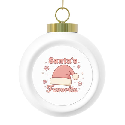 Christmas Ball Ornament – Santa's Favorite