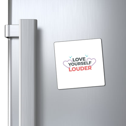 Self Love Gradient Vibes | Aesthetic Sublimation Magnet Set | Galentine’s & Teen Dorm Gift | Y2K Gen Z Valentine