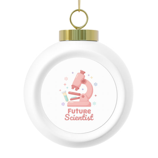 Ceramic Christmas Ornament – Future Scientist