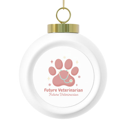 Christmas Ball Ornament - Future Veterinarian