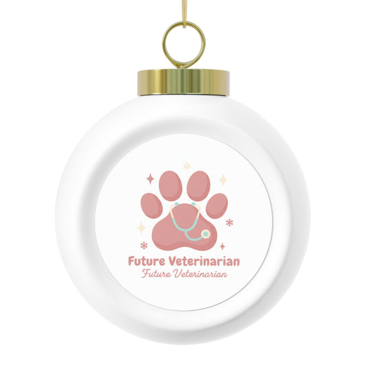 Christmas Ball Ornament - Future Veterinarian