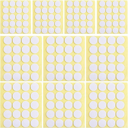 400PCS Candle Wick Stickers, Heat Resistance Double-Sided Stickers for Candle Making, Adhere Steady in Hot Wax Stickers for Candle Making