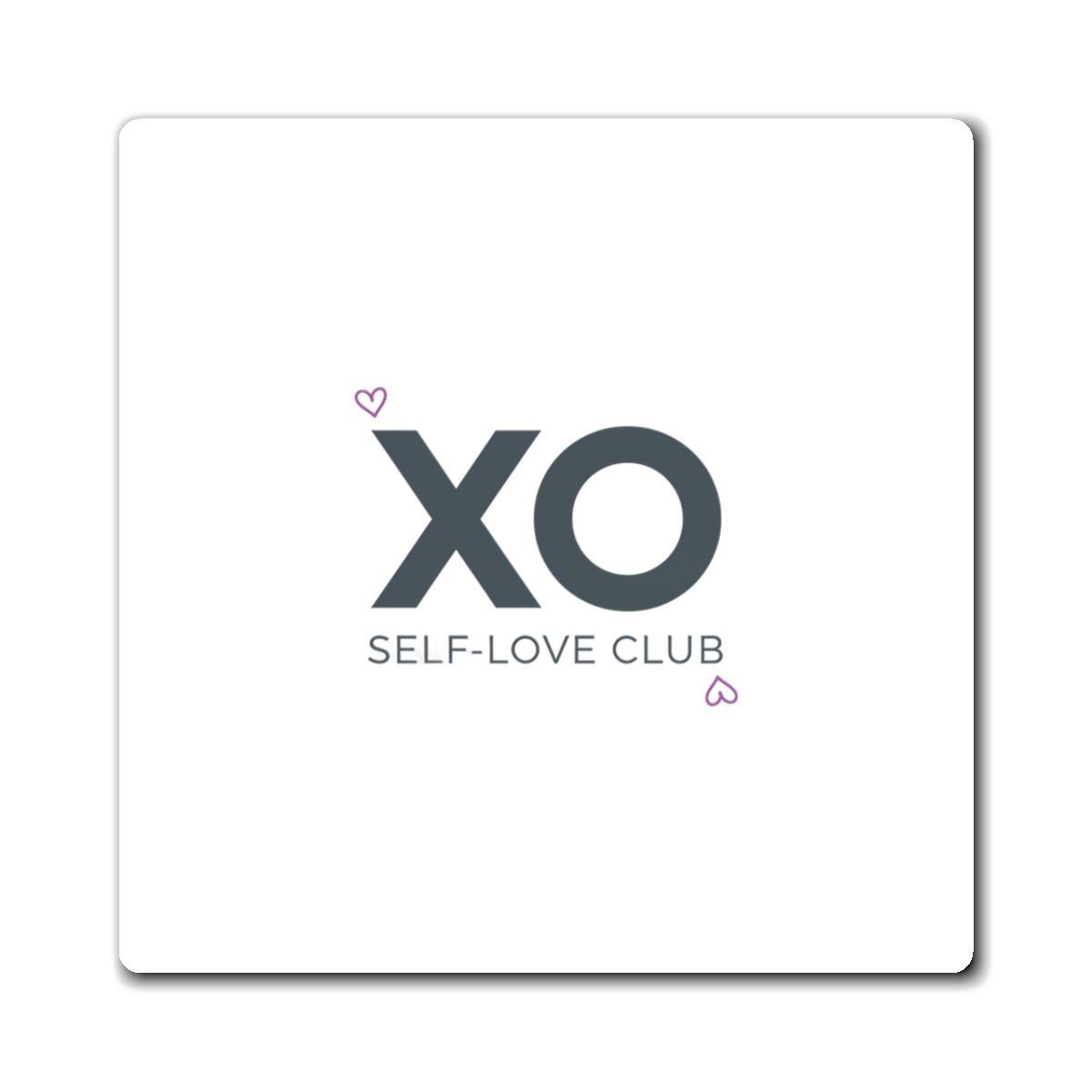 Minimal XO | Aesthetic Fridge Magnet Set for Dorm & Home | Valentine & Galentine Gift for Teens & Gen Z | Clean Modern