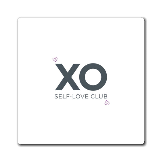 Minimal XO | Aesthetic Fridge Magnet Set for Dorm & Home | Valentine & Galentine Gift for Teens & Gen Z | Clean Modern