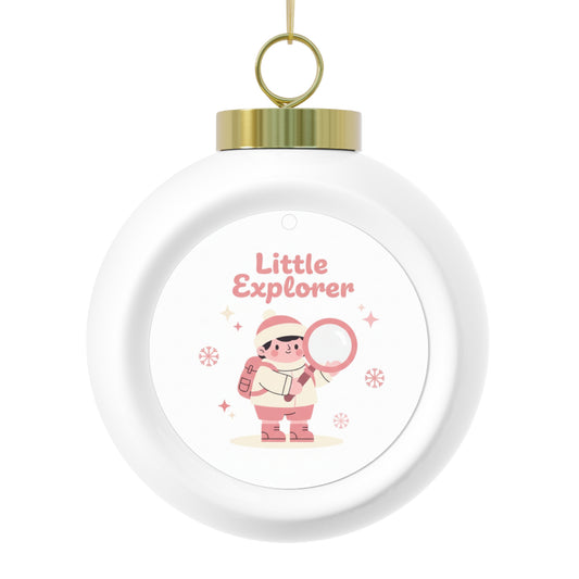 Christmas Ball Ornament - Little Explorer