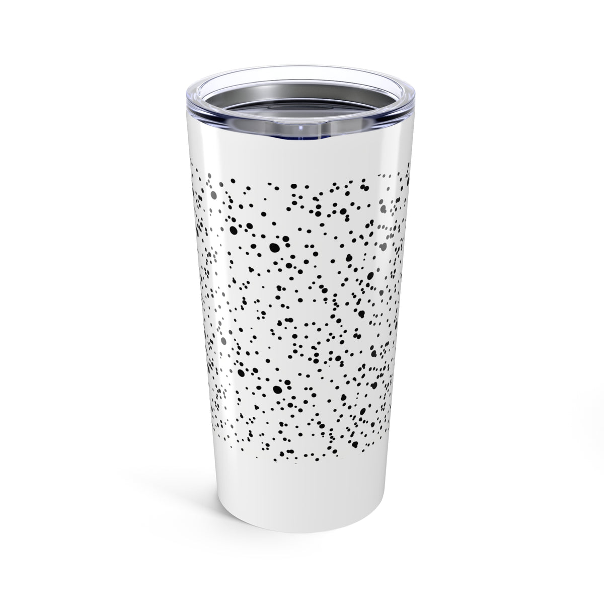 Terrazzo Speckle Dots | 20oz Stainless Steel Travel Tumbler Cup | Family & Friend Gift | Chicken Scratch Irony Aesthetic
