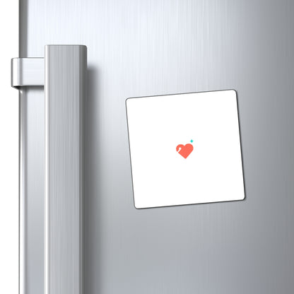 Tiny Corner Heart | Minimalist Fridge Magnet Set | Galentine’s & Valentine Gift for Friends & Family | Y2K Aesthetic Vibes