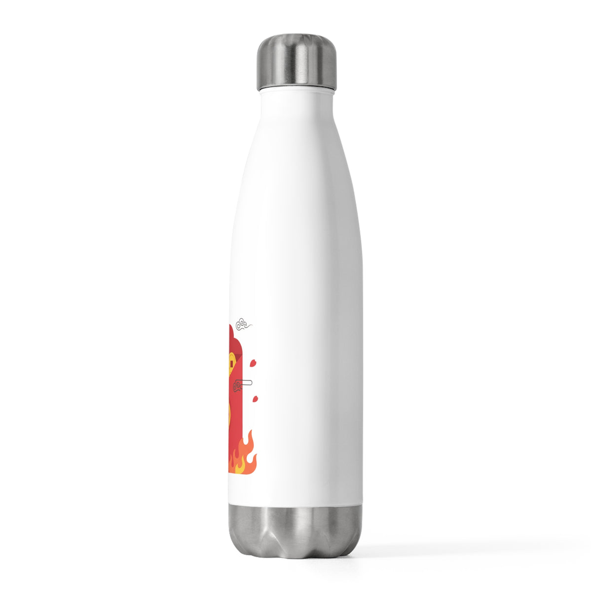 Red Envelope Horse Emblem | 20oz Insulated Tumbler Bottle for Travel | Lunar New Year Gift for Family & Teachers | Gold Foil Red