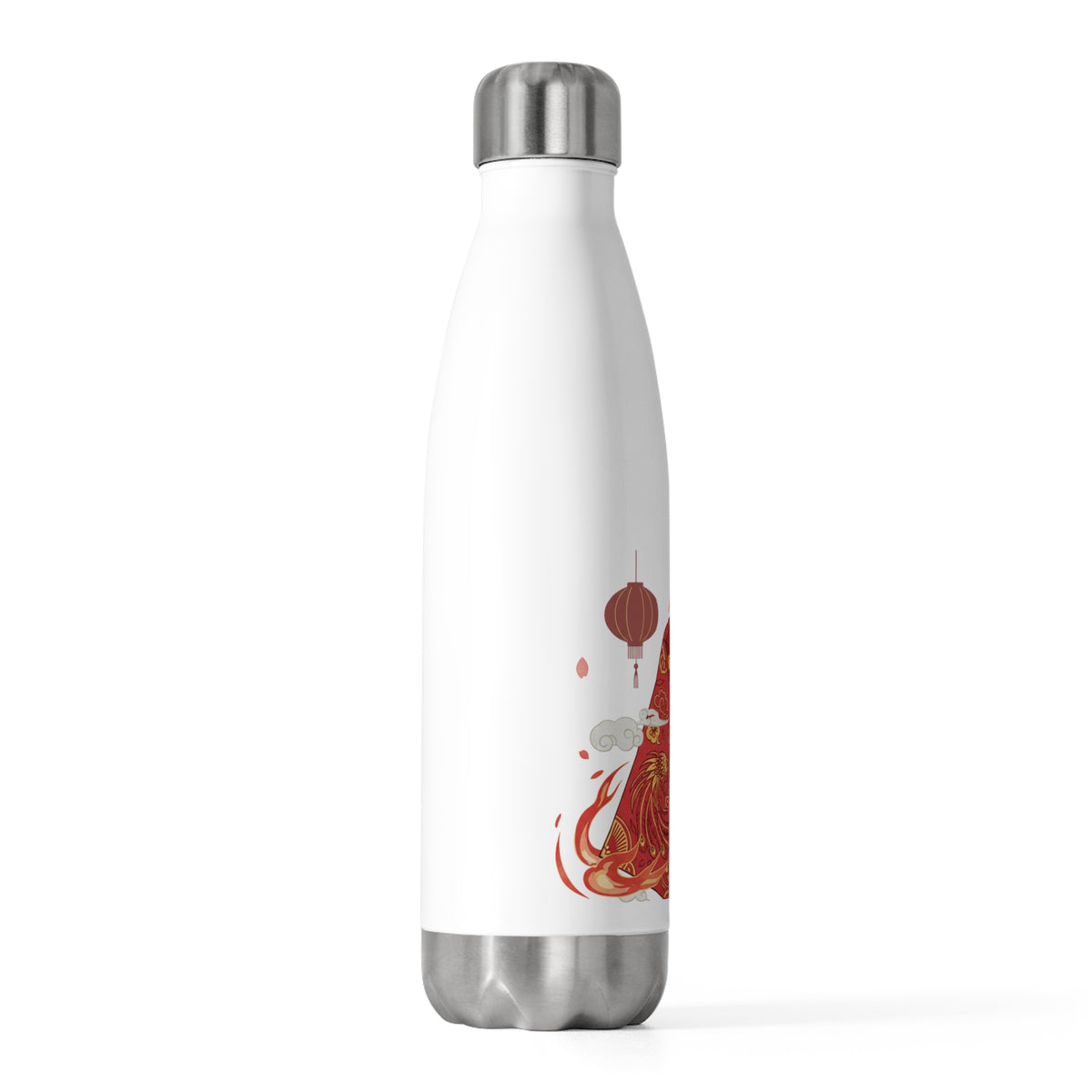 Red Envelope Horse Emblem (038) | 20oz Insulated Stainless Steel Tumbler | Lunar New Year Gift for Family & Teachers | Gold Foil
