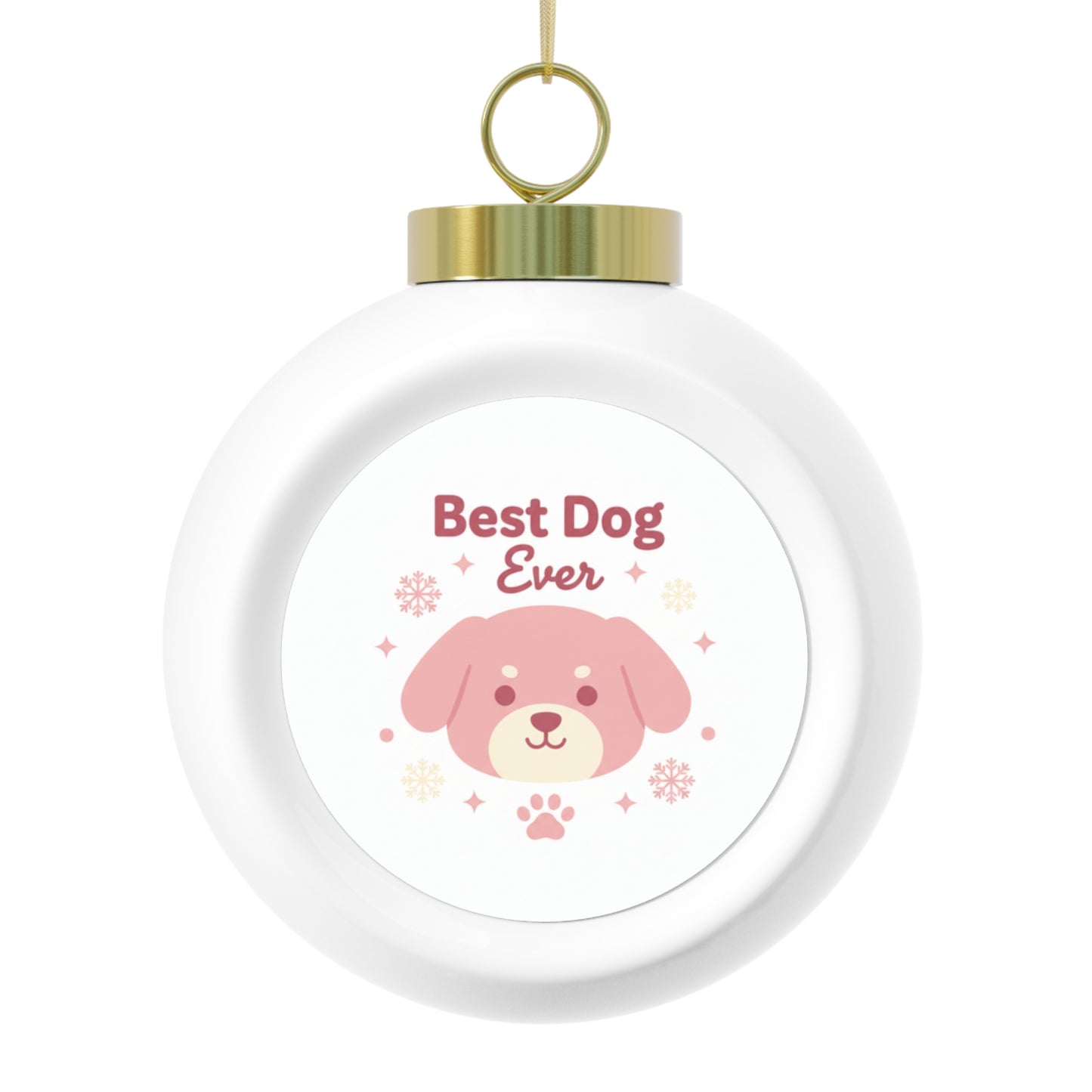 Ceramic Christmas Ornament - Best Dog Ever