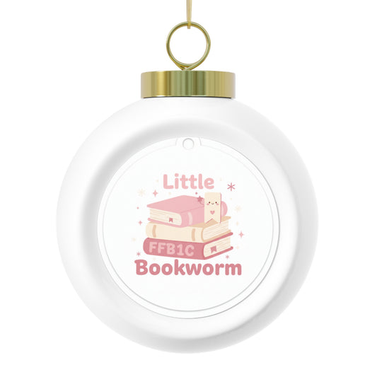 Christmas Ball Ornament – Little Bookworm