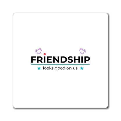 Galentine Squad Goals | Friendship Magnet Set | Bestie & Family Gift Idea | Y2K Aesthetic Valentine Vibes