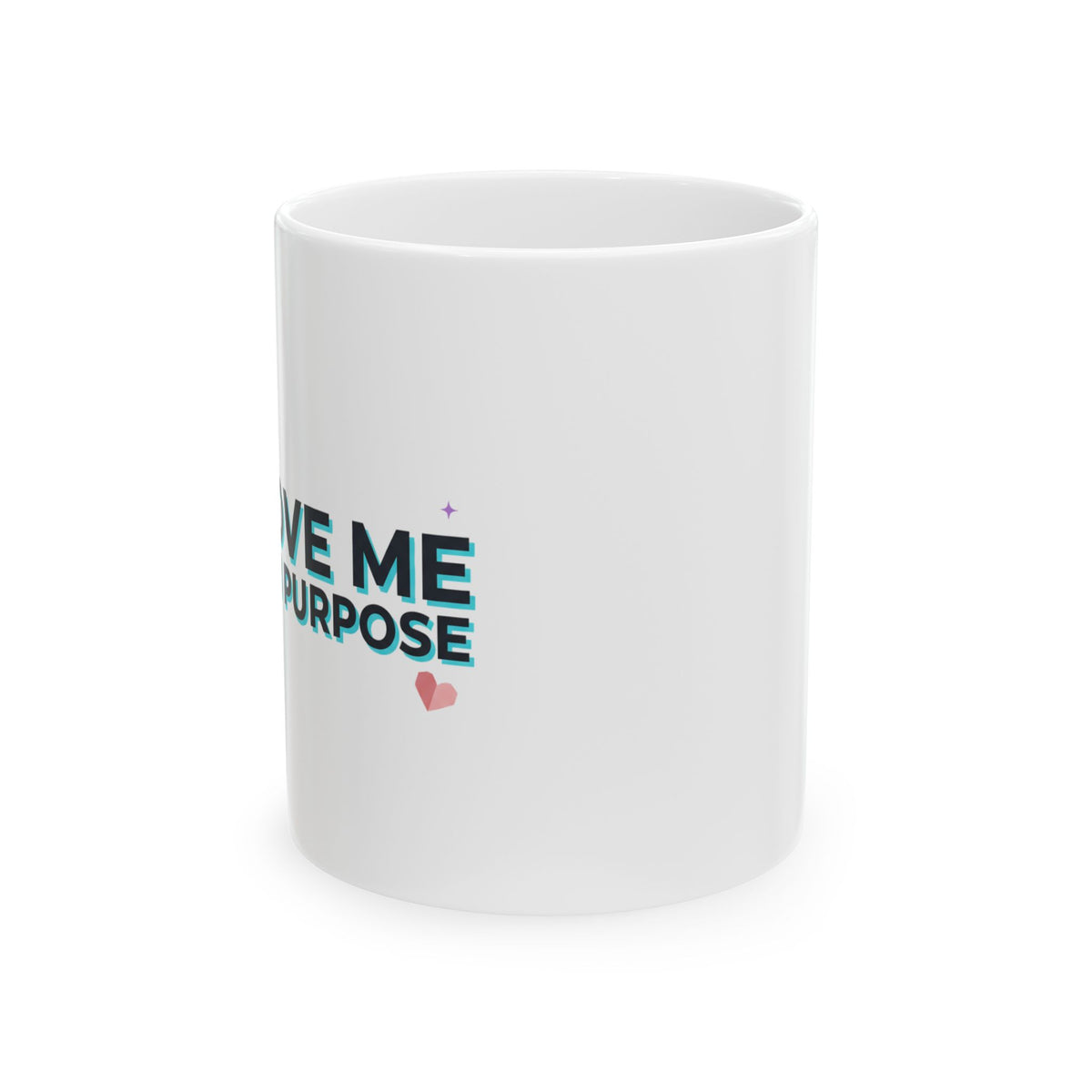 Self Love Gradient Quote | 11oz Ceramic Coffee Mug for Daily Motivation | Galentine’s & Self-Care Gift | Modern Y2K Aesthetic