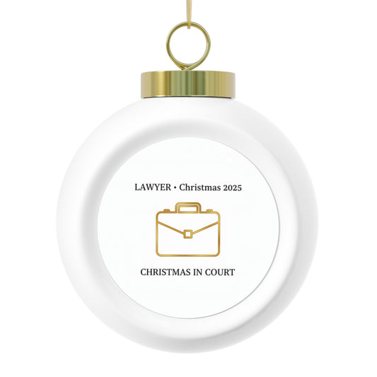 Christmas Ball Ornament - [Profession] • Christmas 2025