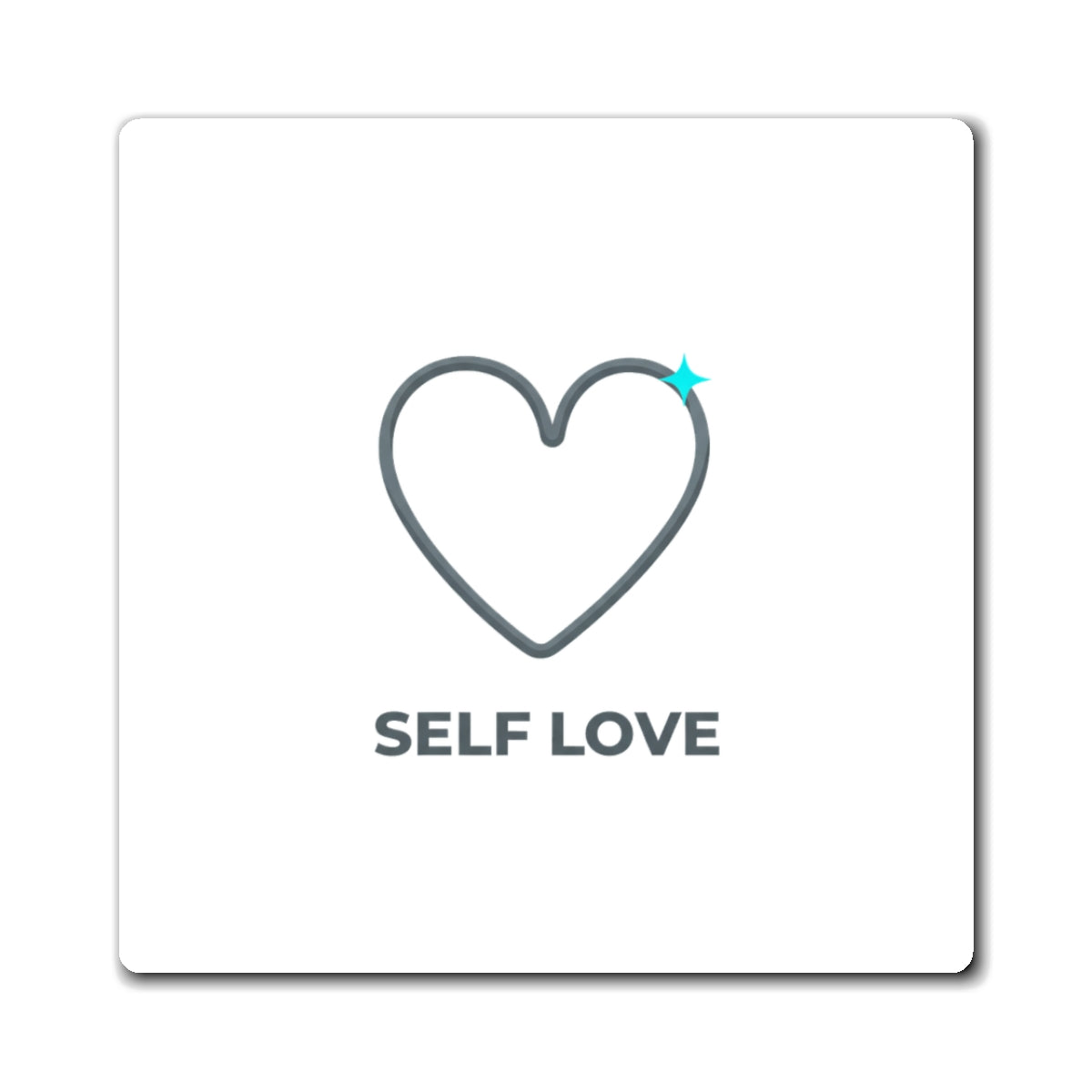 Wire Heart Line Art | Minimalist Magnet Set for Fridge & Locker | Valentine & Galentine Gift | Y2K Aesthetic Decor