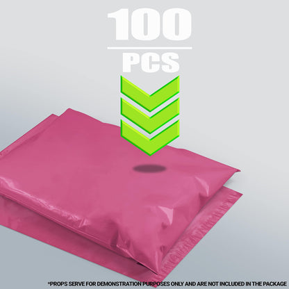 Hot Pink Poly Mailers 6 x 9 Peel and Seal Poly Shipping Bags for Small Business