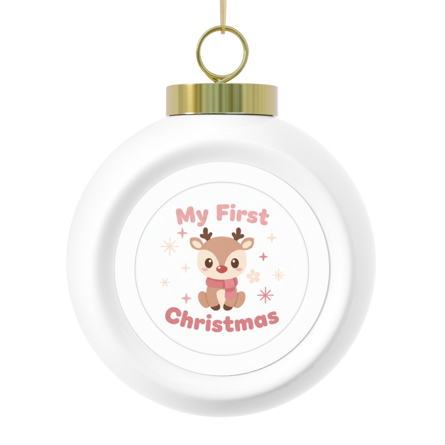Christmas Ball Ornament – My First Christmas Keepsake