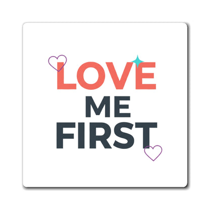 Self Love Gradient Affirmation | Aesthetic Sublimation Magnet | Galentine’s & Valentine Gift for Friends | Y2K Gen Z Vibe