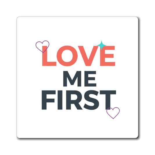 Self Love Gradient Affirmation | Aesthetic Sublimation Magnet | Galentine’s & Valentine Gift for Friends | Y2K Gen Z Vibe