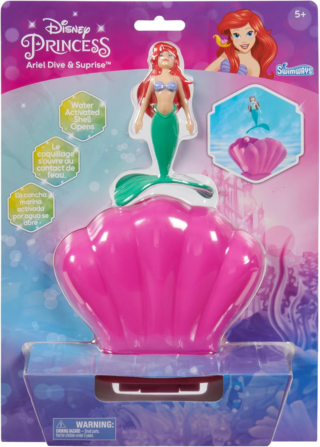 Disney Princess Ariel Inflatable Water Boat Vehicle for Kids