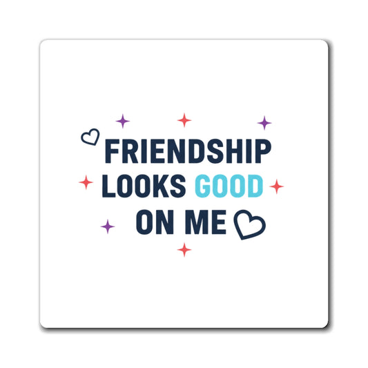 Galentine Squad Goals | Friendship Magnet Set | Besties & Family Gift | Y2K Aesthetic Valentine Decor