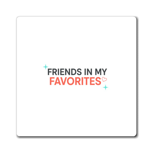 Galentine Squad Goals | Friendship Magnet Set | Bestie & Sister Gift for Valentine’s | Y2K Aesthetic Gradient