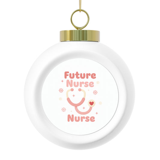 Ceramic Christmas Ornament - Future Nurse