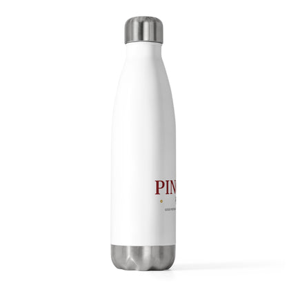 Ping An Seal Greeting | 20oz Insulated Stainless Steel Tumbler Bottle | Lunar New Year Family & Friend Gift | Red Gold CNY