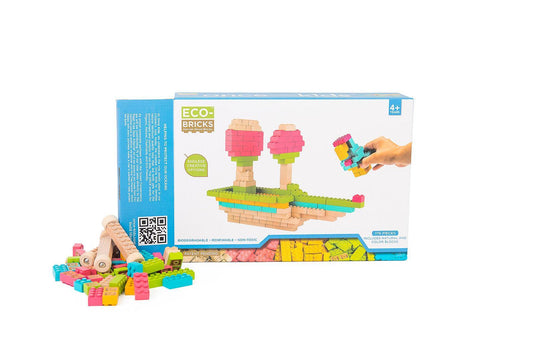 Eco-Bricks Color Education Set 176pcs Once Kids