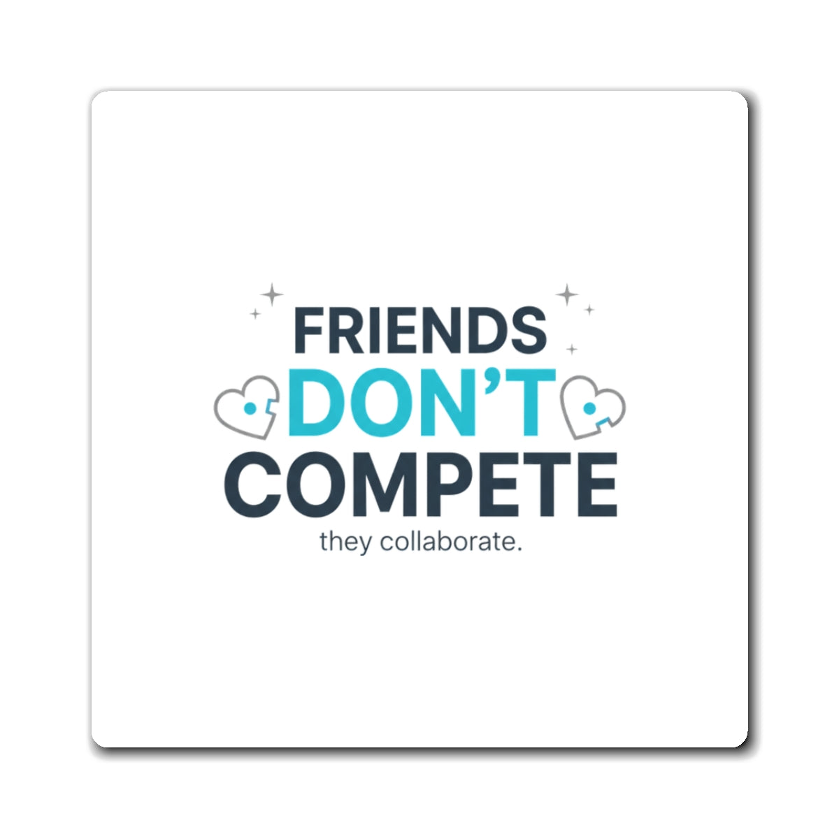 Galentine Squad Goals | Friendship Fridge Magnet Set | Bestie & Sister Gift for Valentine’s Day | Y2K Aesthetic