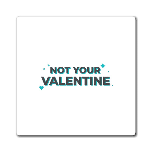 Ironic Situationship Valentine | Funny Fridge Magnets Set | Galentine’s & Friends Gift | Y2K Minimal Trendy