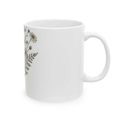 11oz Ceramic Mug, Wildflower Bundle, Family Gift, Friend Gift