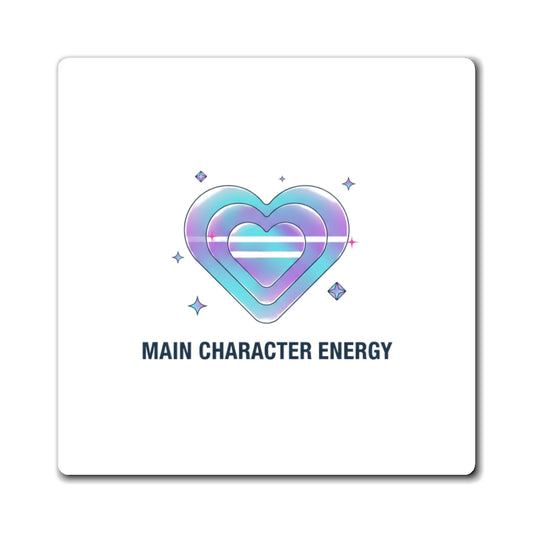 Holographic Rainbow Heart | Iridescent Fridge Magnet Set | Galentine’s & Valentine Gift for Gen Z | Y2K Aesthetic