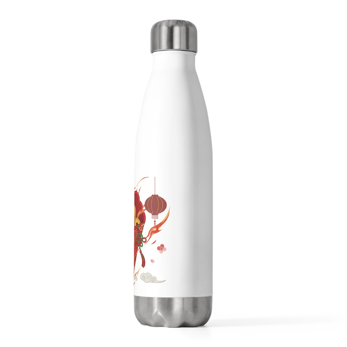 Red Envelope Horse Emblem (038) | 20oz Insulated Stainless Steel Tumbler | Lunar New Year Gift for Family & Teachers | Gold Foil