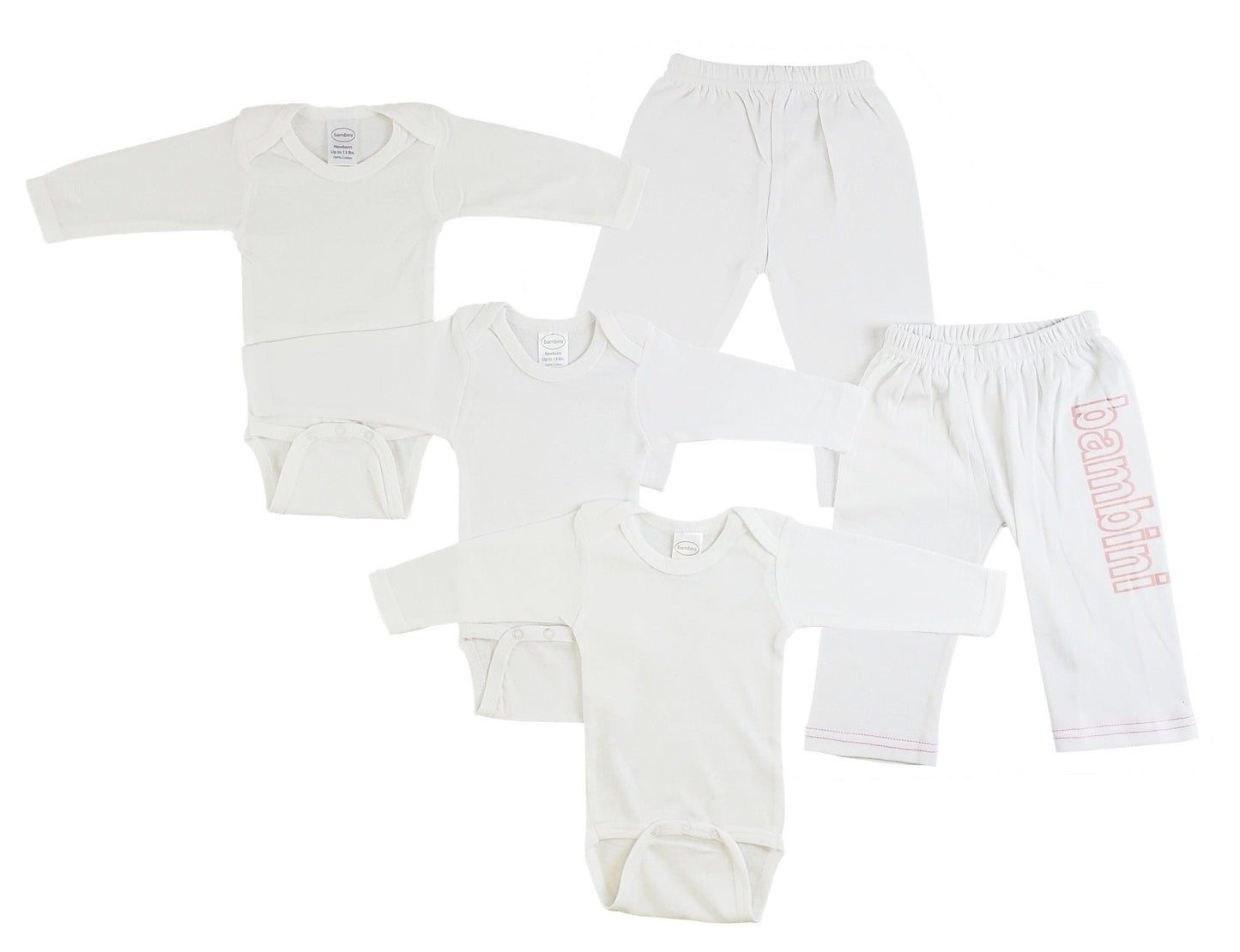 Infant Long Sleeve Onezies And Track Sweatpants - Loomini