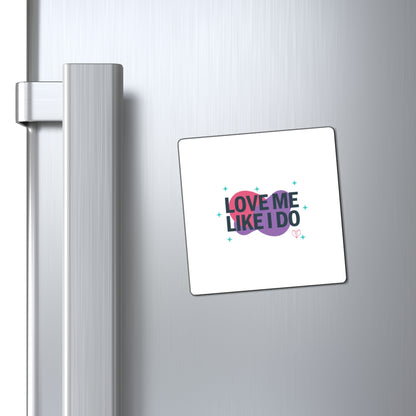 Self Love Gradient Affirmation | Aesthetic Sublimation Magnet Set | Galentine’s Day & Teen Dorm Decor | Y2K Valentine Vibes