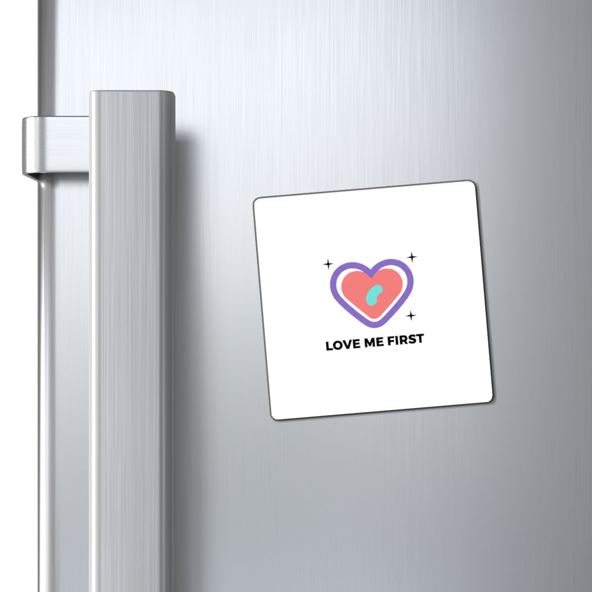 Self Love Gradient Affirmation | Aesthetic Sublimation Magnet Set | Galentine’s & Teen Dorm Gift | Y2K Gen Z Valentine Vibes