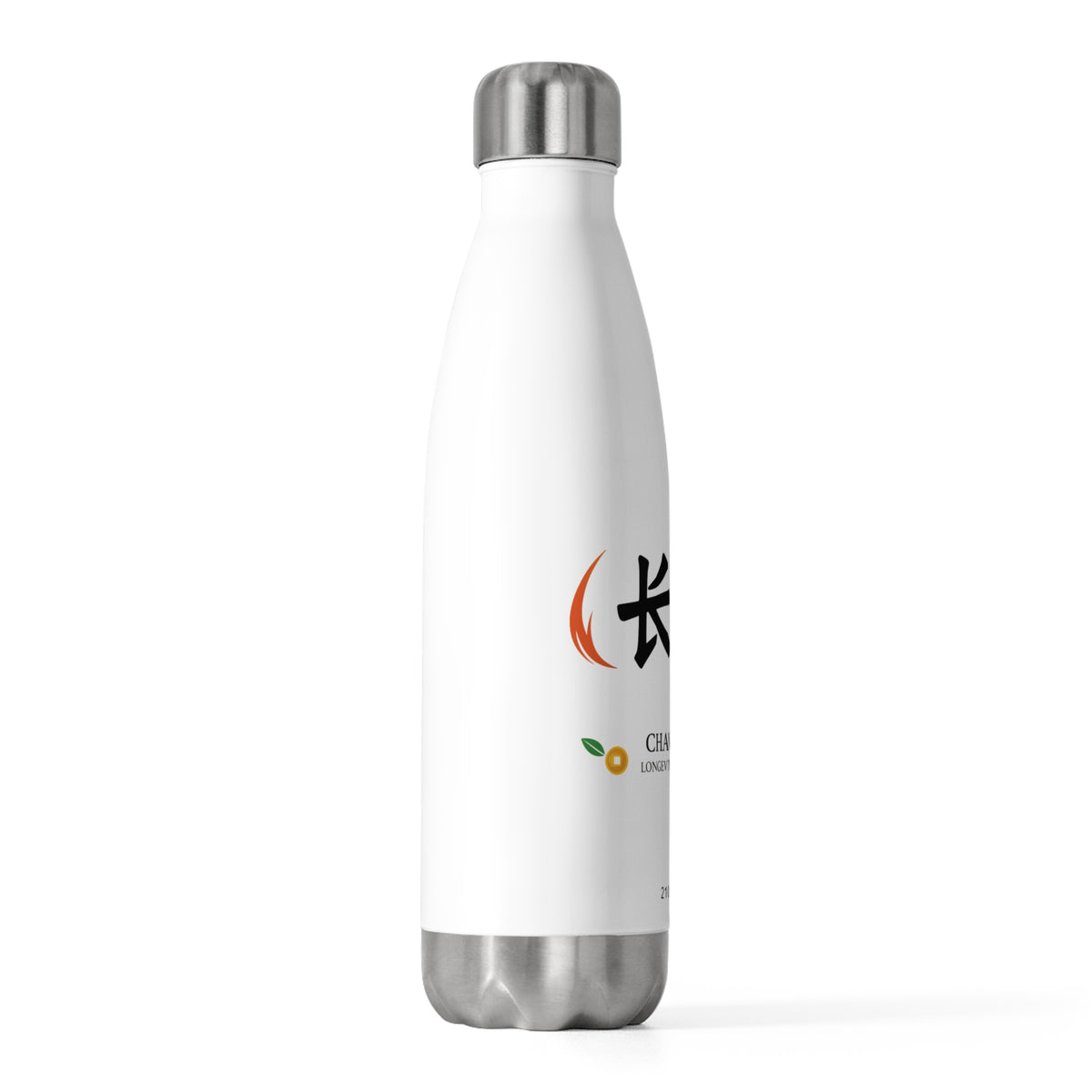 Chang Shou Ink Greeting | 20oz Insulated Stainless Steel Tumbler Bottle | Lunar New Year Family & Teacher Gift | Red Gold CNY