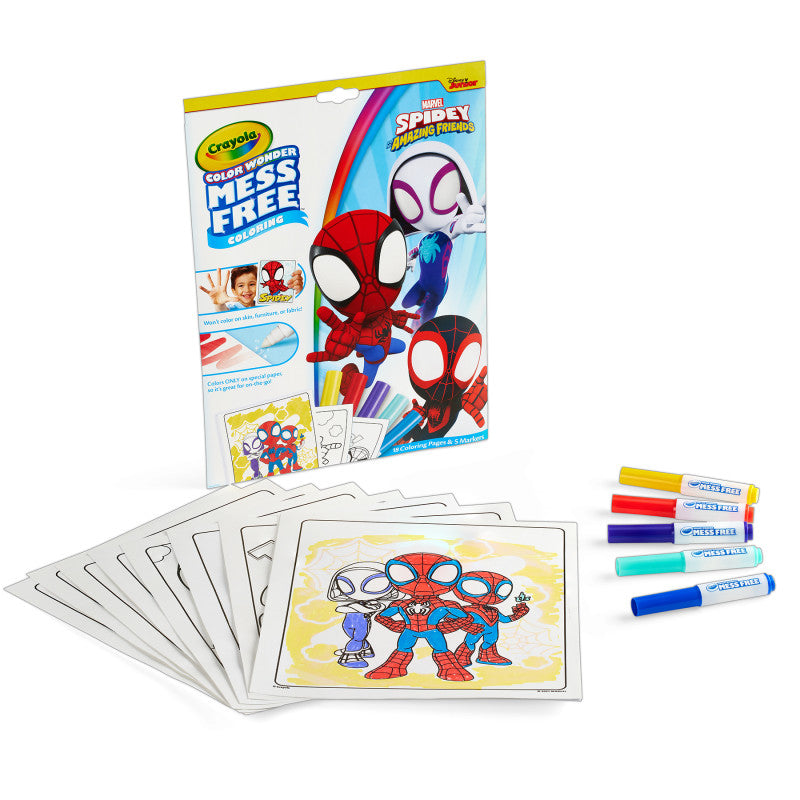 Color Wonder® Coloring Pad & Markers, Spidey and His Amazing Friends