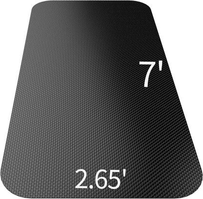 Exercise Equipment Mat - Treadmill Mat, Exercise Bike Mat, Fitness Mat, Elliptical Mat, Jump Rope Mat, Yoga Mat, Gym Mat Use on Hardwood Floors Protection…