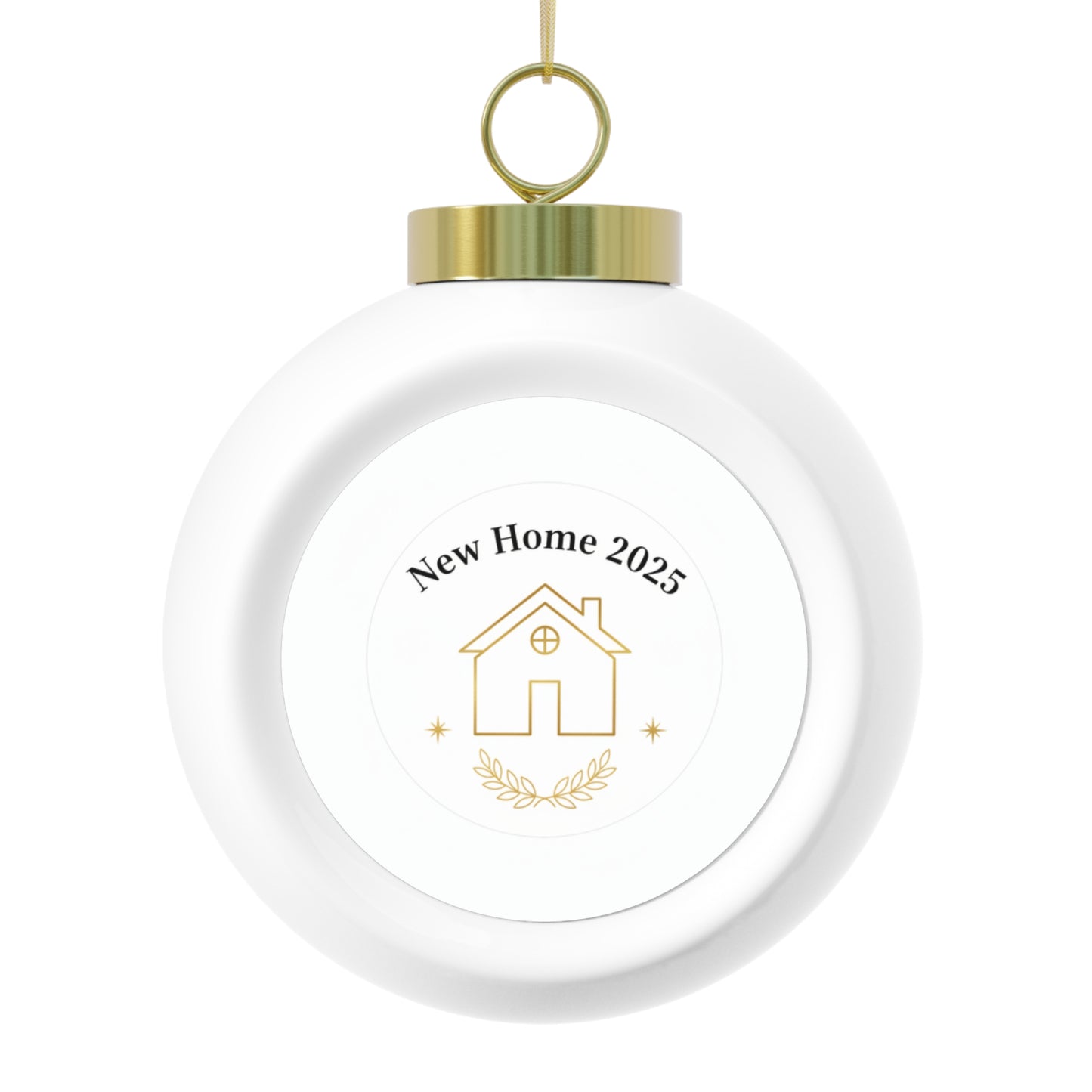 Ceramic Christmas Ornament - New Home 2025