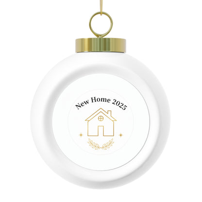 Ceramic Christmas Ornament - New Home 2025